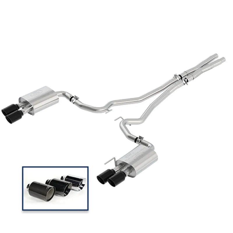 Ford Racing black cat-back exhaust