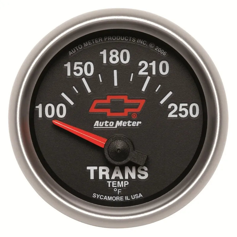 AutoMeter black gauge