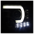 SPYDER headlights installed view