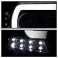 SPYDER headlights close-up