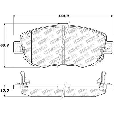 Stoptech auto part