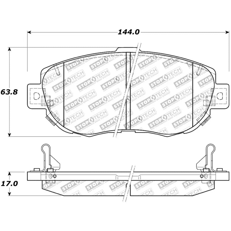 Stoptech auto part