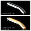 SPYDER headlights close-up