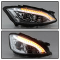 SPYDER headlights close-up