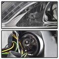 SPYDER headlights installed view