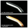 SPYDER headlights close-up