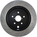 Stoptech auto part close-up