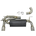 aFe axle-back exhaust detail