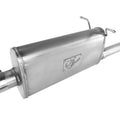 aFe cat-back exhaust installed view