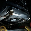 Stainless Works cat-back exhaust detail