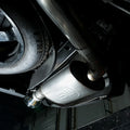 Stainless Works cat-back exhaust close-up