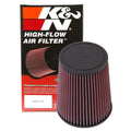K&N Engineering air filter installed view