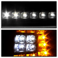 SPYDER headlights installed view