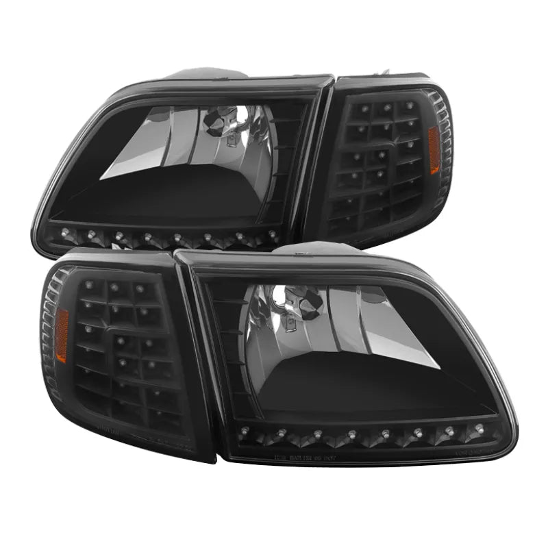 SPYDER black headlights