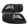 SPYDER black headlights