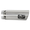 aFe cat-back exhaust detail