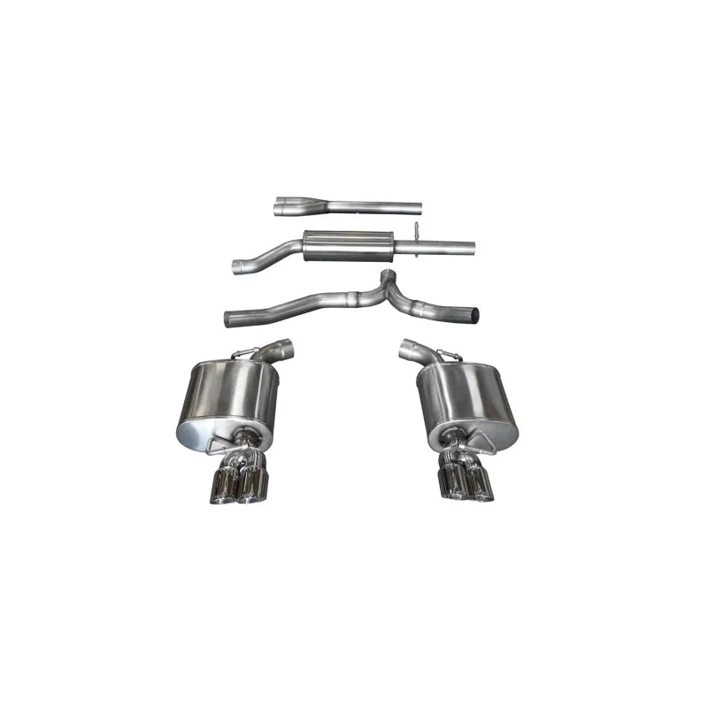 CORSA Performance polished cat-back exhaust