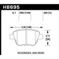 Hawk Performance auto part close-up