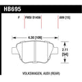 Hawk Performance auto part