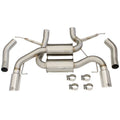 aFe axle-back exhaust close-up