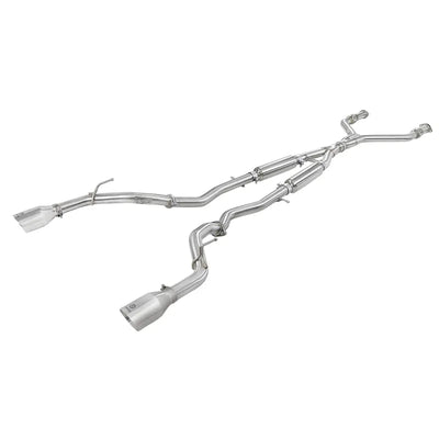 aFe polished cat-back exhaust