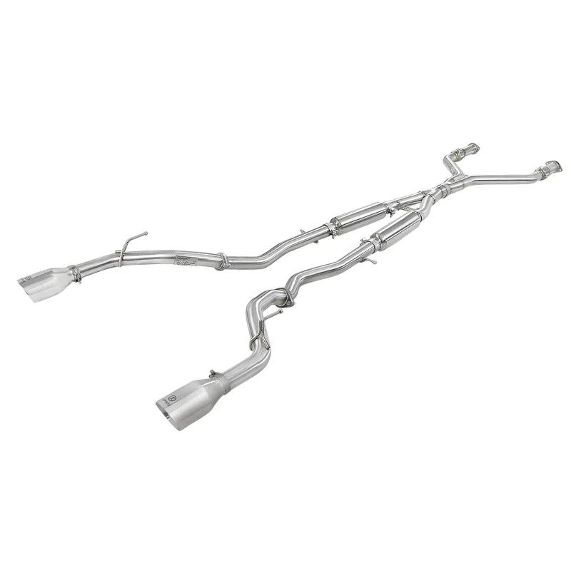 aFe polished cat-back exhaust