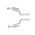 aFe axle-back exhaust detail