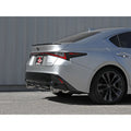 aFe axle-back exhaust close-up