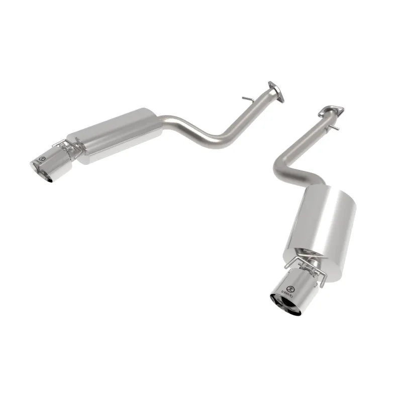 aFe polished axle-back exhaust