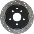Stoptech auto part installed view