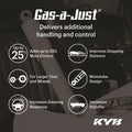 KYB shock absorber detail