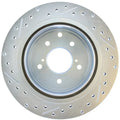 Stoptech auto part installed view