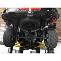 aFe cat-back exhaust close-up