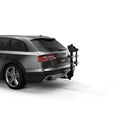 Thule roof rack installed view