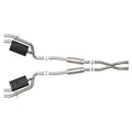 aFe cat-back exhaust detail