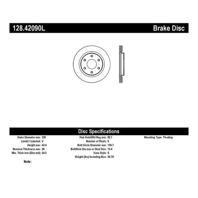 Stoptech auto part