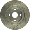 Stoptech auto part close-up