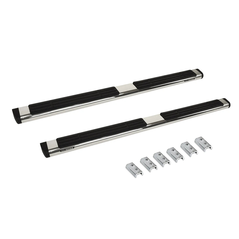 Go Rhino silver side steps