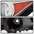 SPYDER headlights close-up