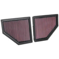 K&N Engineering air filter installed view