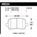 Hawk Performance auto part detail