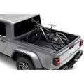 Thule roof rack installed view
