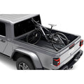Thule roof rack installed view