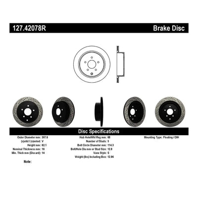 Stoptech auto part