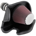 K&N Engineering intake system close-up