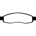 EBC auto part close-up