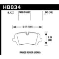 Hawk Performance auto part installed view