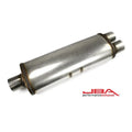 JBA Performance Exhaust red muffler