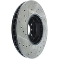 Stoptech auto part close-up