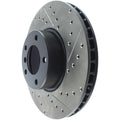 Stoptech auto part installed view